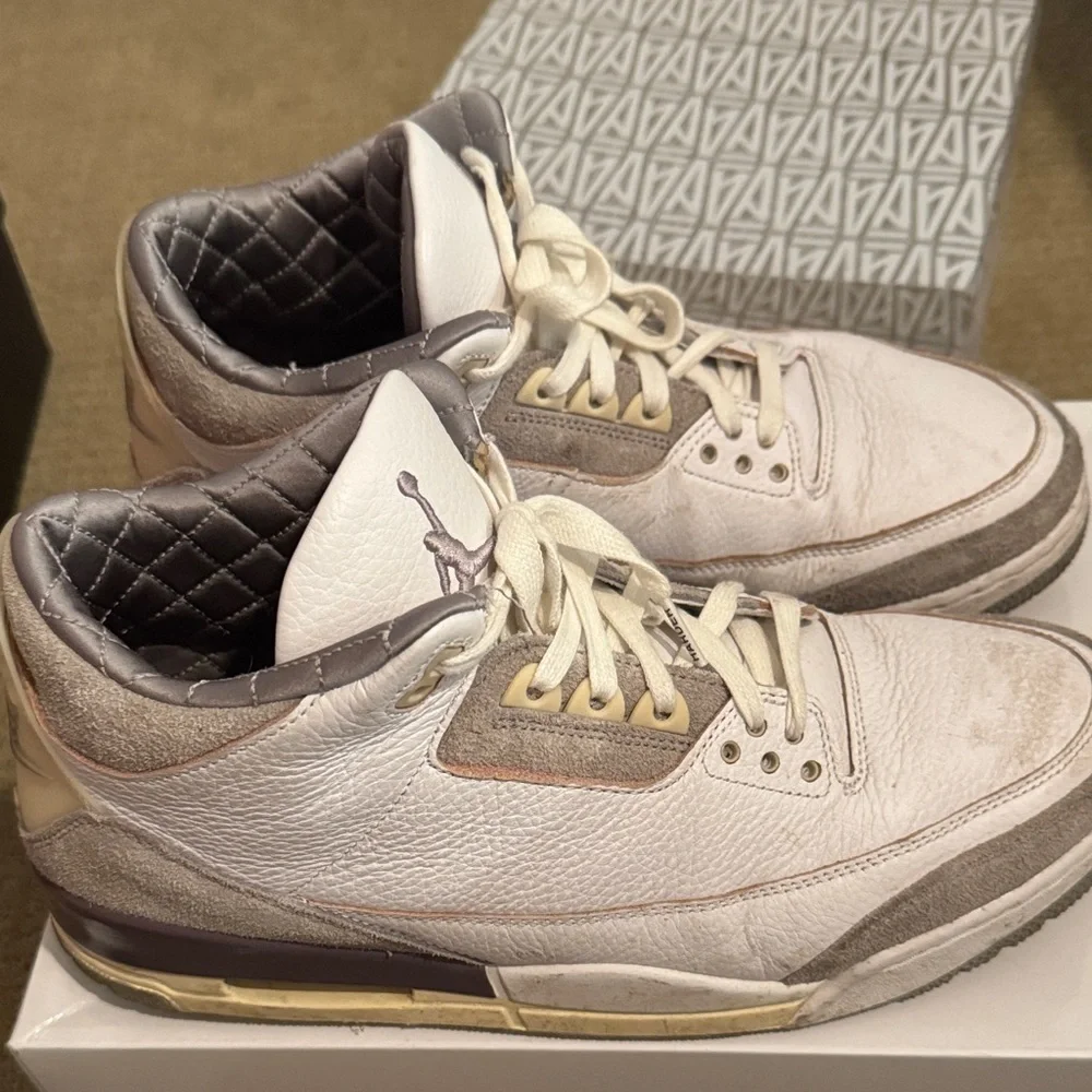 Jordan 3 Retro SP x A Ma Maniere Low Raised By Women Size Men 12 DH3434-110 - Picture 6 of 8